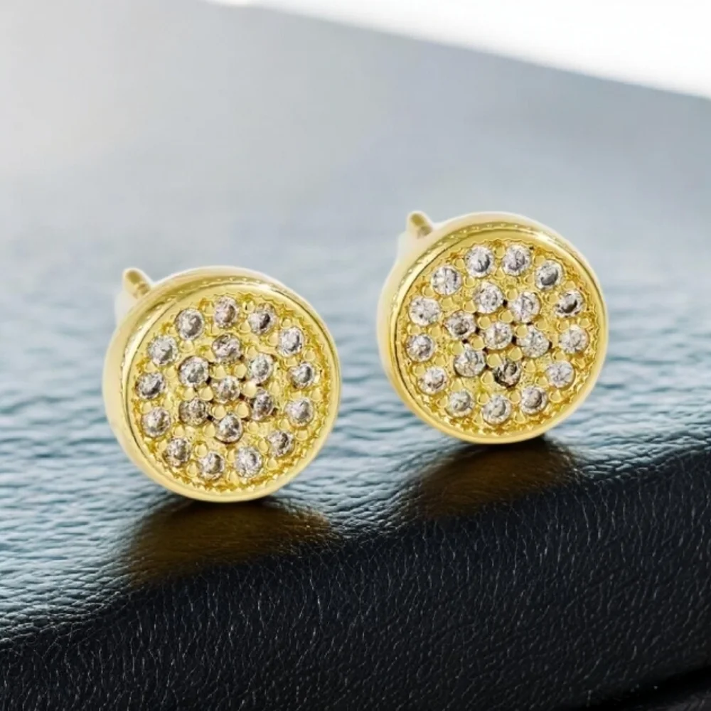 Mens Micropave Earrings